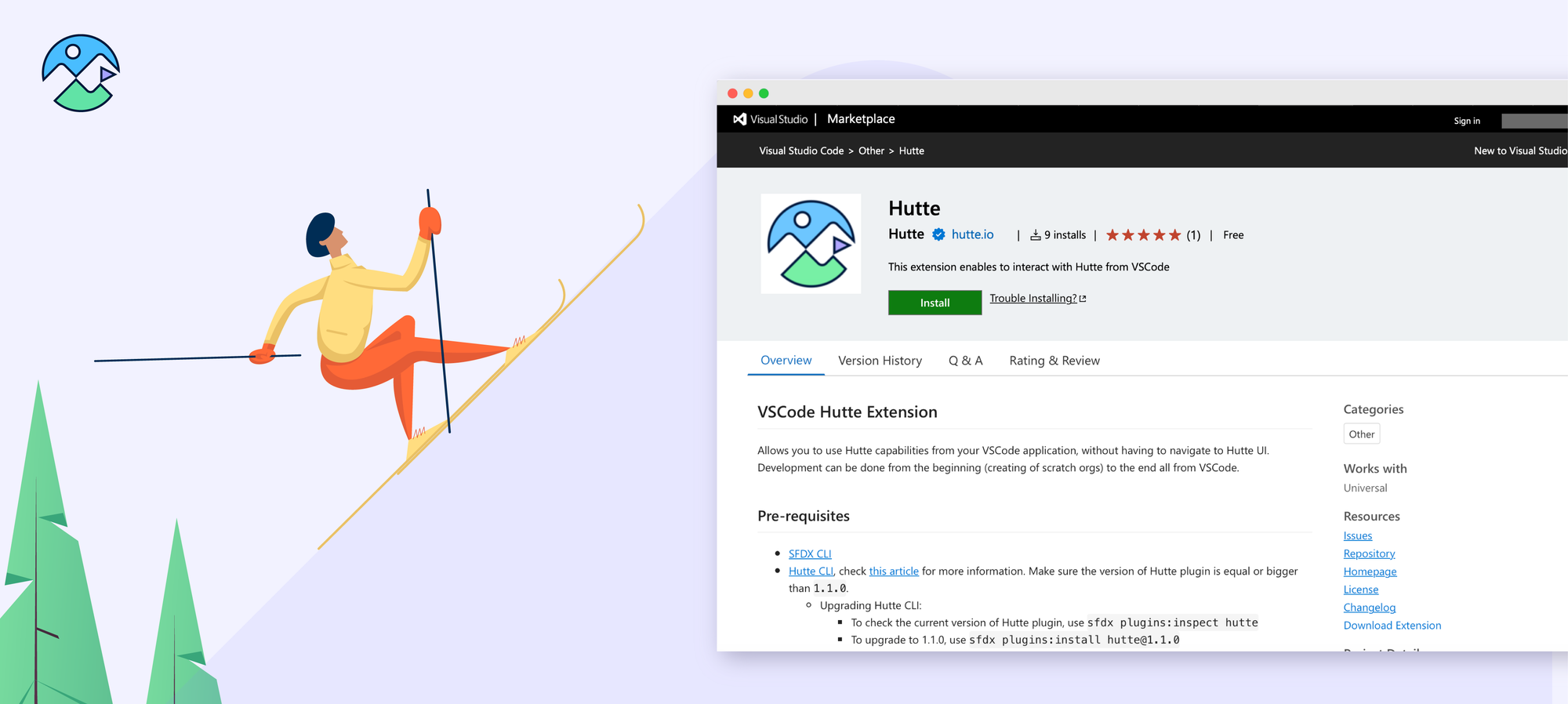 Our Hutte extension for Visual (VS) Studio Code is here