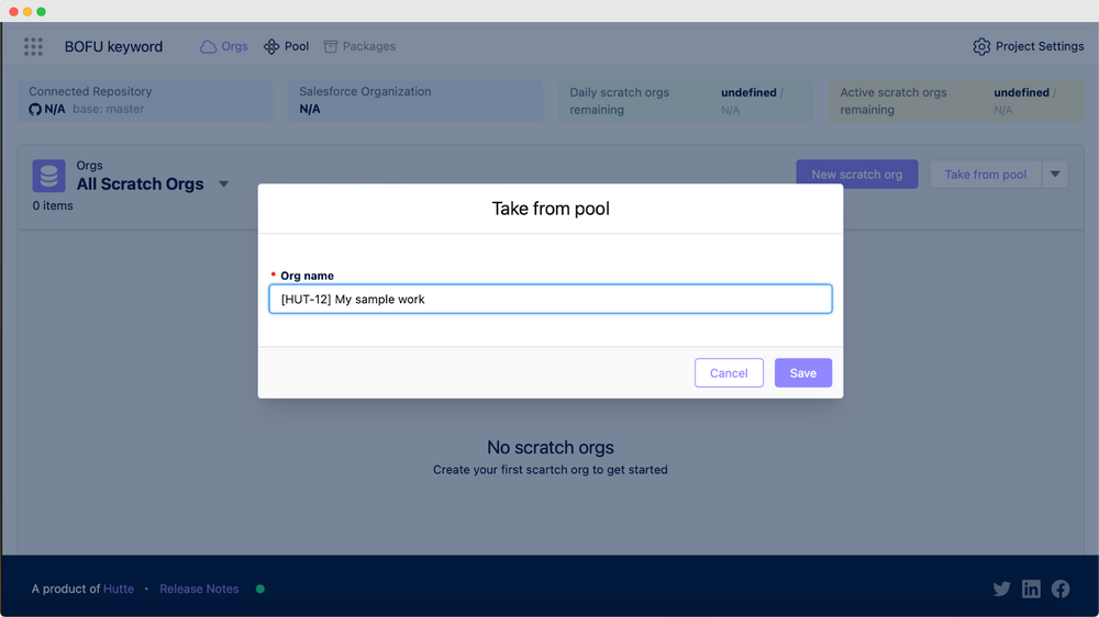 How To Create A Scratch Org Pool